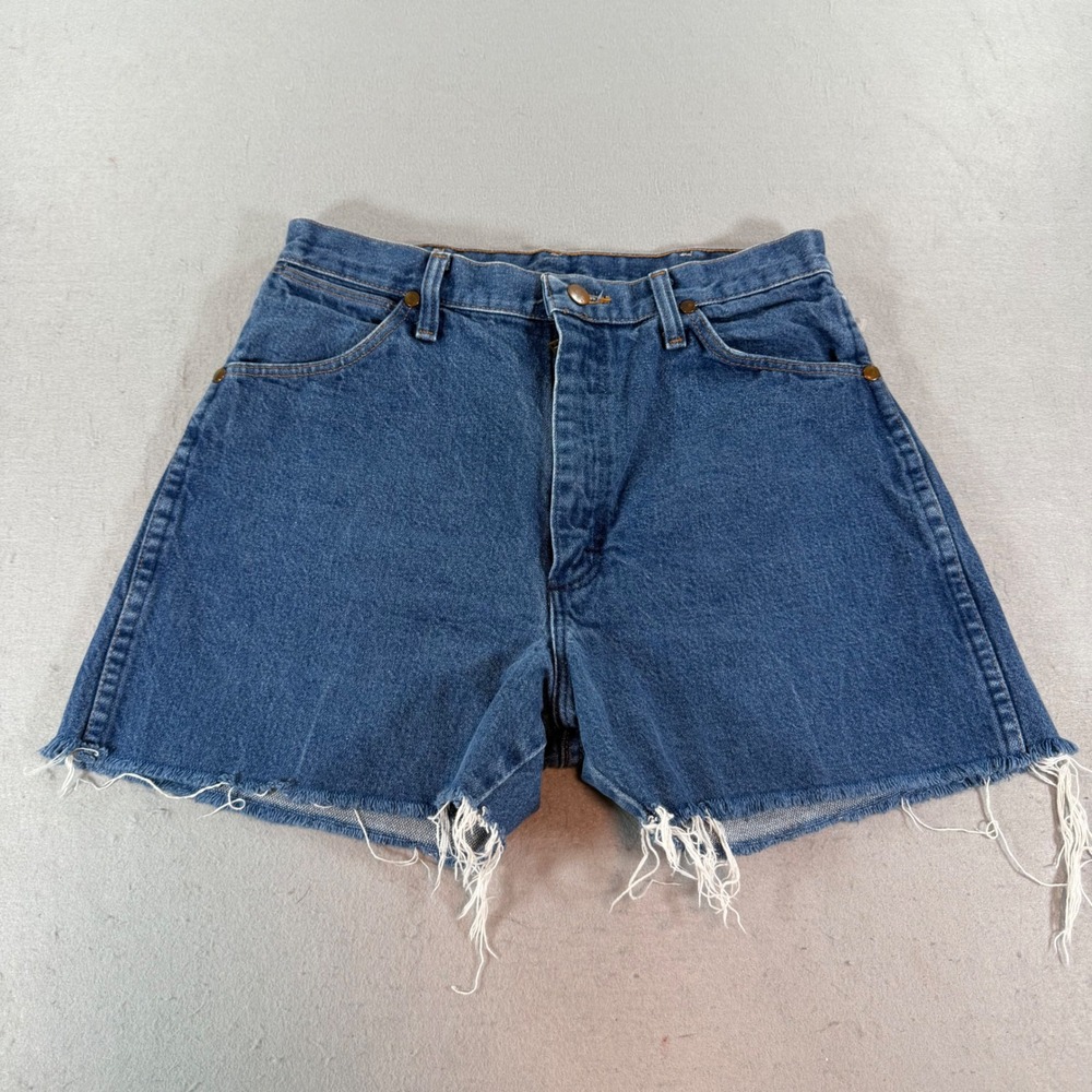Vintage Wrangler Cutoff Shorts High Waisted USA Medium Wash 11